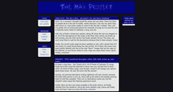 Desktop Screenshot of music.themaxproject.com